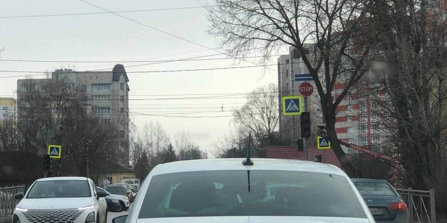 В Брянске перестал работать светофор